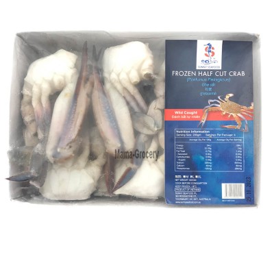 Sunny Frozen Half Cut Crab (L) 800g